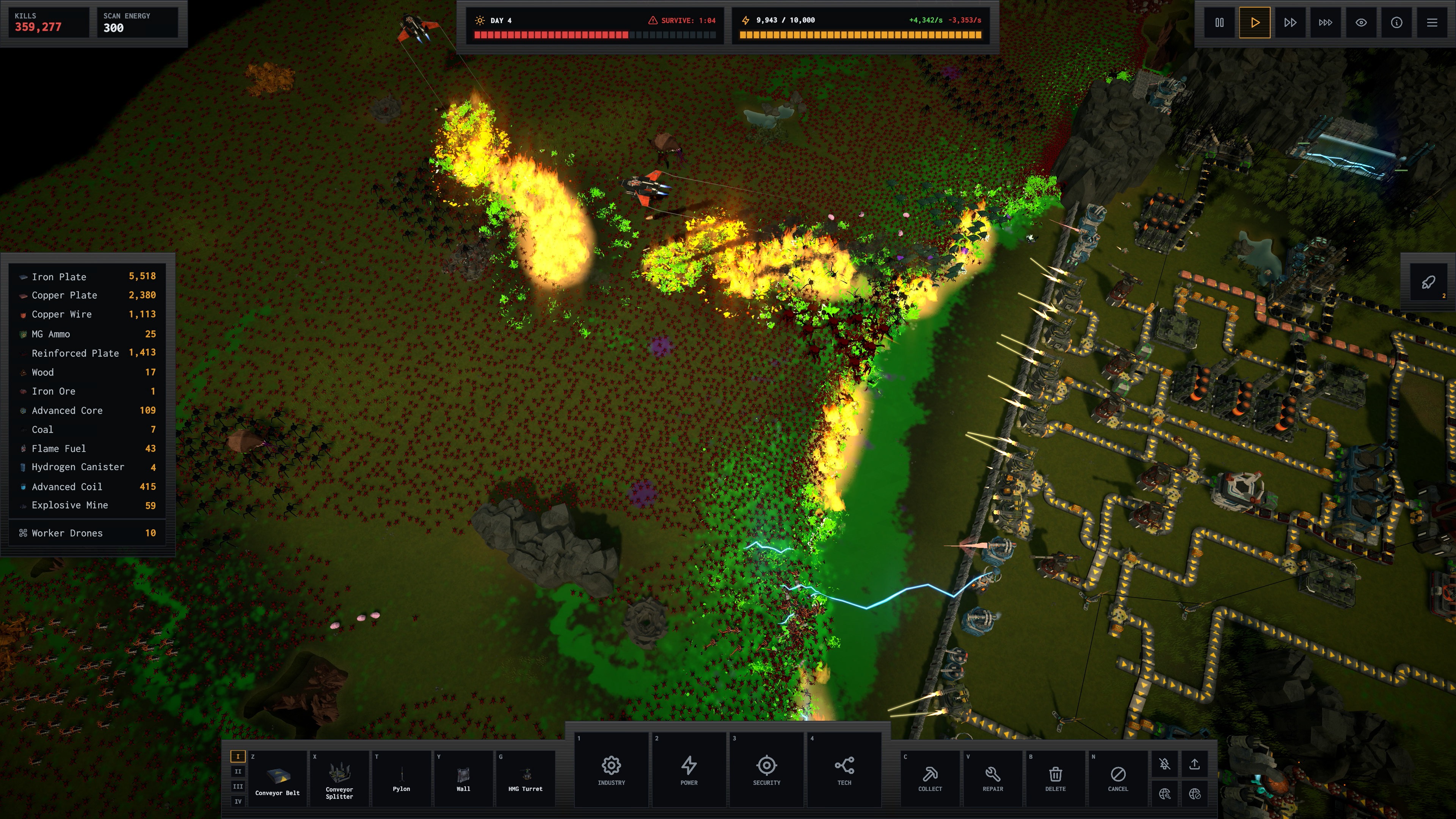 工場×タワーディフェンス×ローグライクゲーム『BELTFED』がSteamで発表。中毒性がすごそう_017