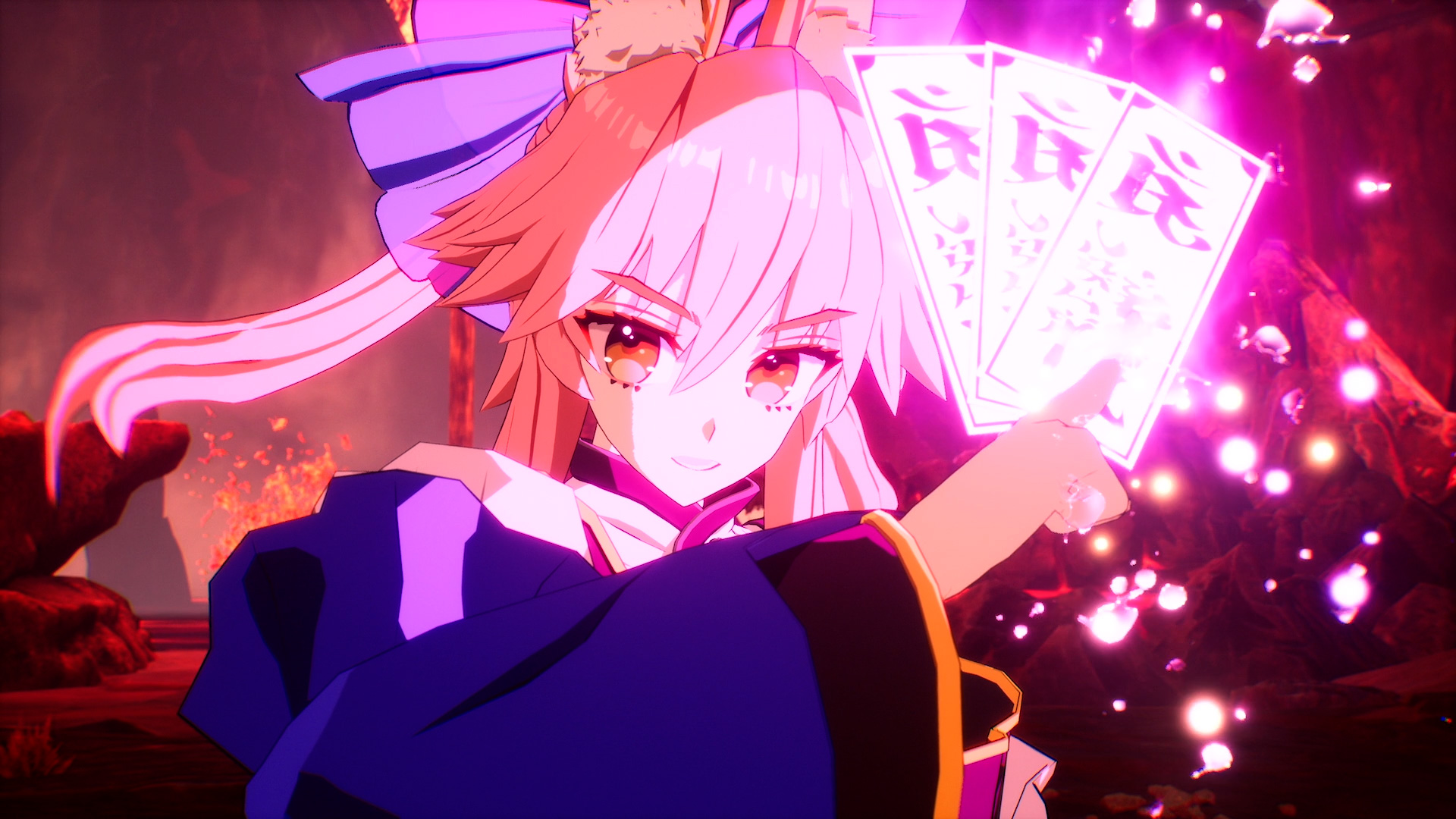 『Fate/EXTRA Record』キャスター(CV:斎藤千和)のキャラPVが公開_001