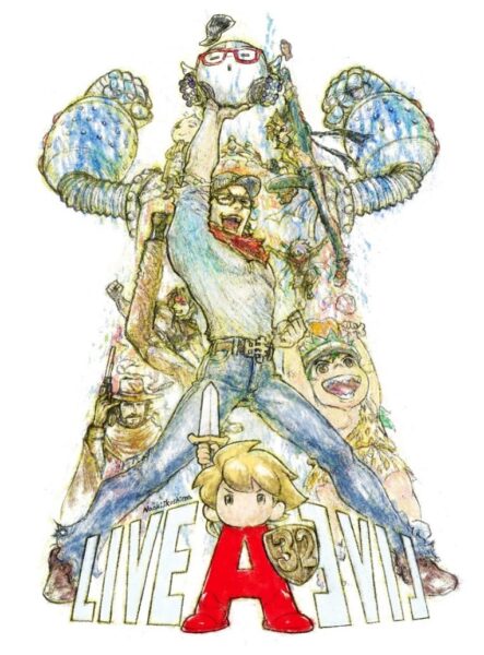 『ライブアライブ』32周年を記念したコラボアパレルとPOP UPの開催が決定。32周年記念アートも公開_003