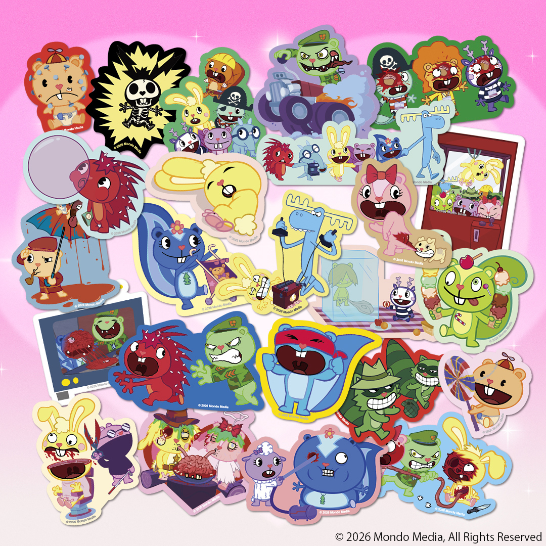 『ハッピーツリーフレンズ』首を引っ張ると“グロくなる”ギミックキーホルダーが登場_007