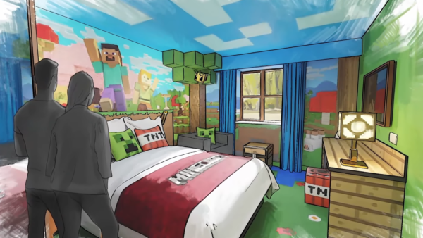 『マイクラ』のテーマパーク「Minecraft World」のジェットコースターの映像がお披露目_005