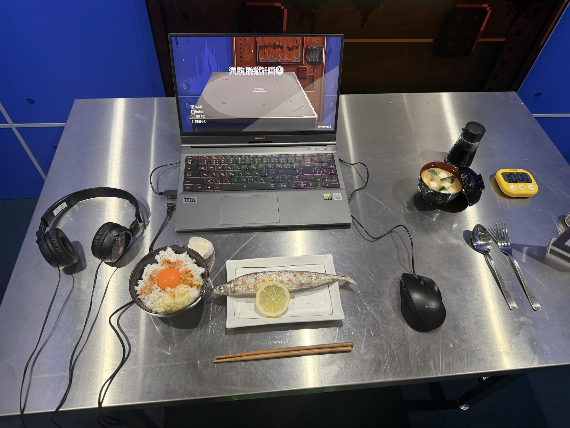『満腹脱獄計画』レビュー・評価・感想：ブタ箱で臭い飯を食べるFPS（ファーストパーソン“食事”ゲーム）_003