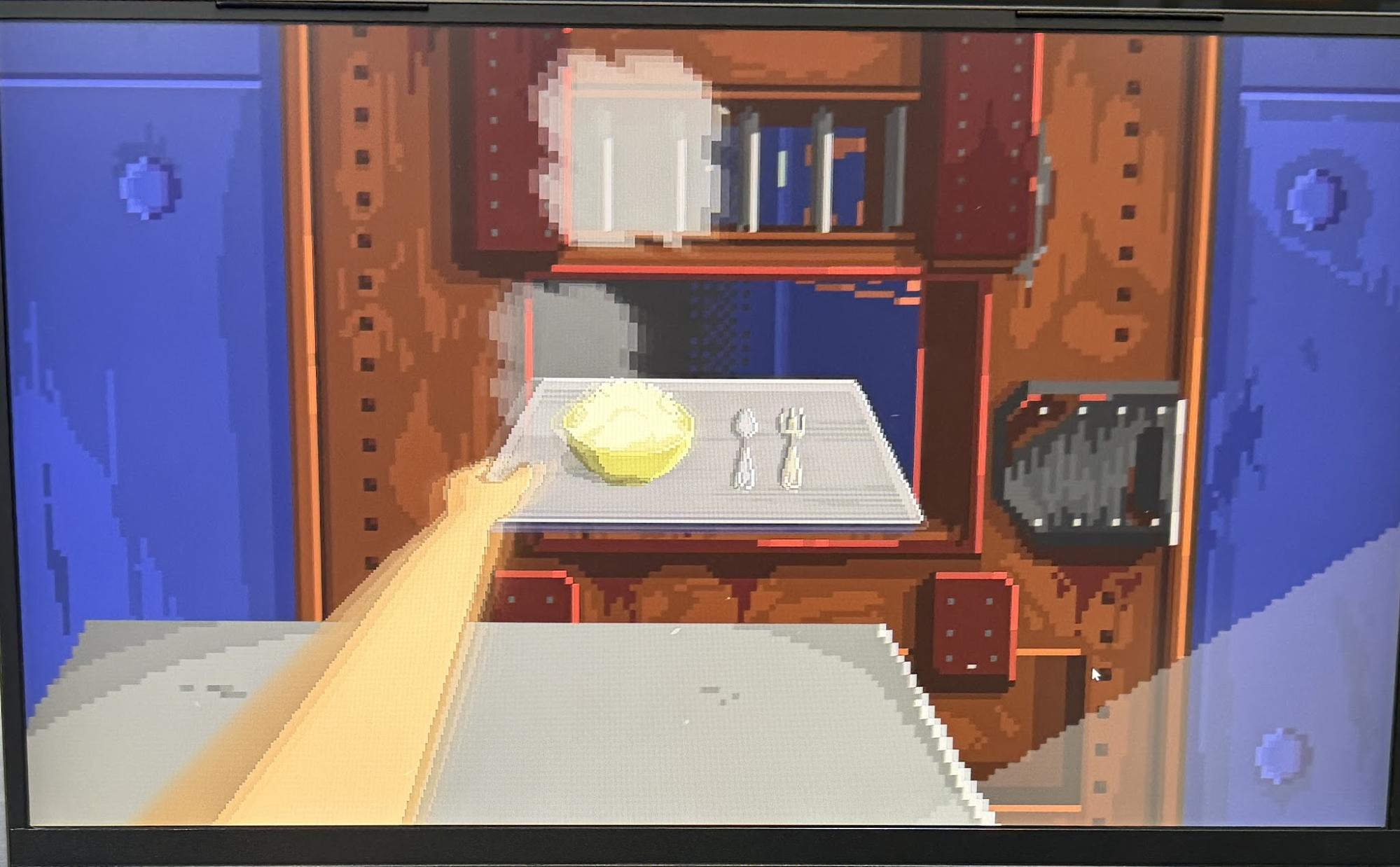 『満腹脱獄計画』レビュー・評価・感想：ブタ箱で臭い飯を食べるFPS（ファーストパーソン“食事”ゲーム）_006