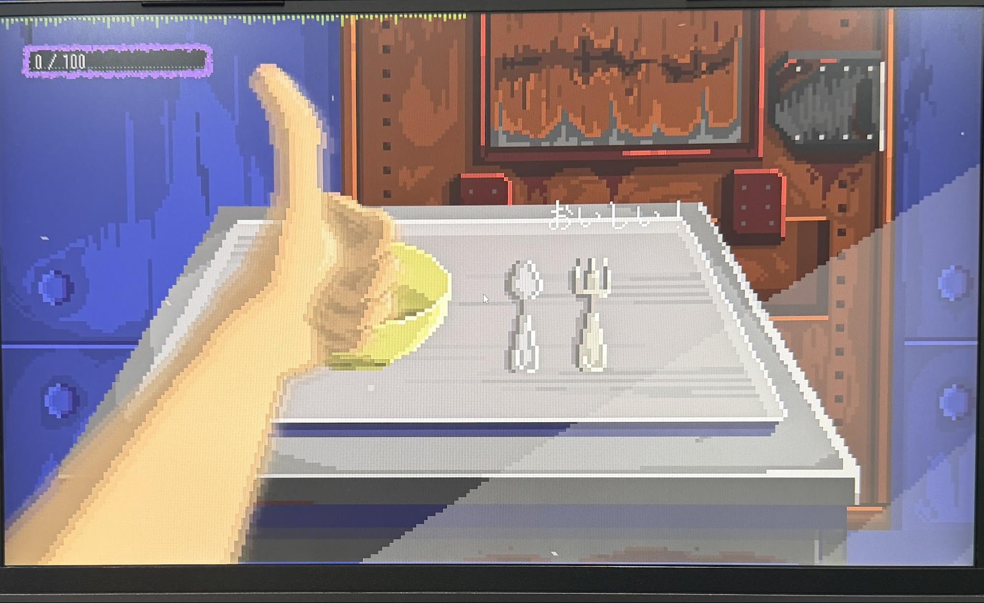 『満腹脱獄計画』レビュー・評価・感想：ブタ箱で臭い飯を食べるFPS（ファーストパーソン“食事”ゲーム）_011