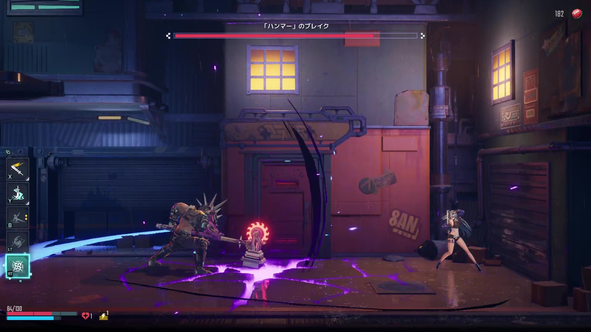 『SlashZero』レビュー・評価・感想。アニメ調でサイバーパンクな横スクローグライク_031