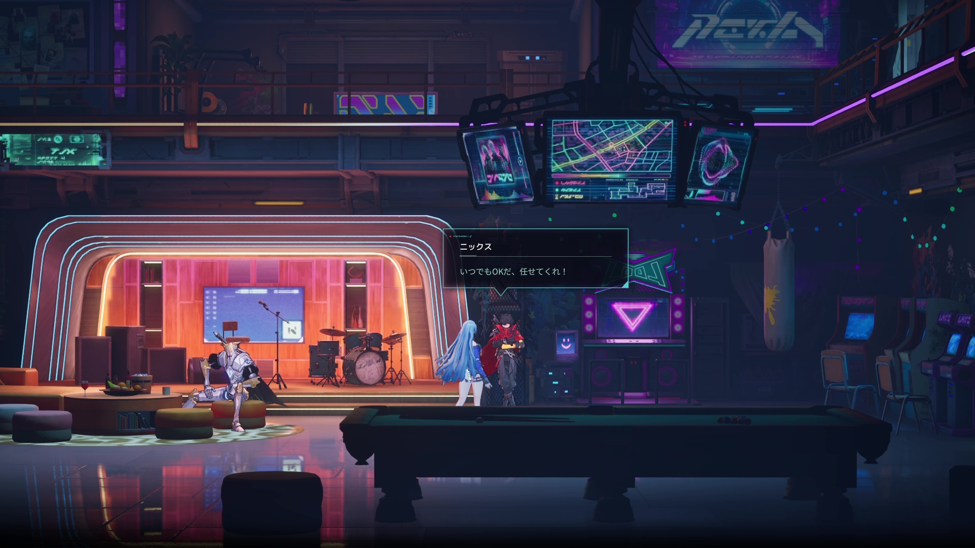 『SlashZero』レビュー・評価・感想。アニメ調でサイバーパンクな横スクローグライク_015
