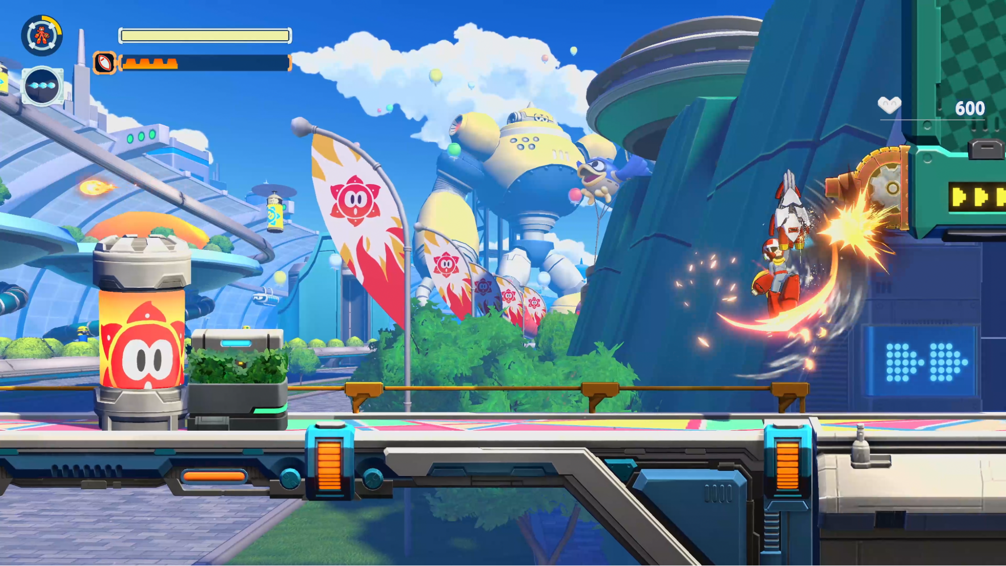 『ロックマン: デュアル オーバーライド』ブルース先行体験:あの「ビッグバンストライク」が、ついに自分の手で撃てる_004
