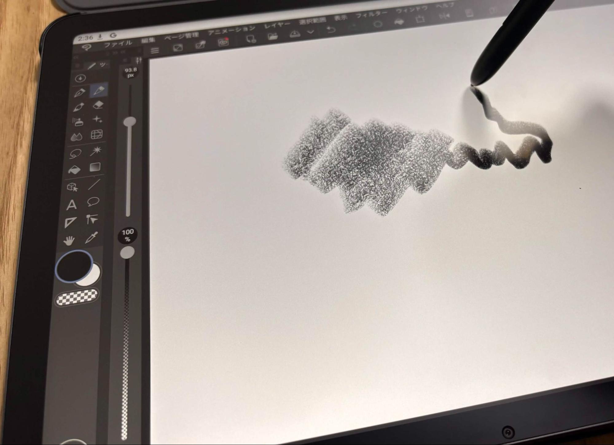 「Huion Kamvas Pad 12」レビュー・評価・感想。出先でのネーム作業やラフ描きがはかどりそう_005