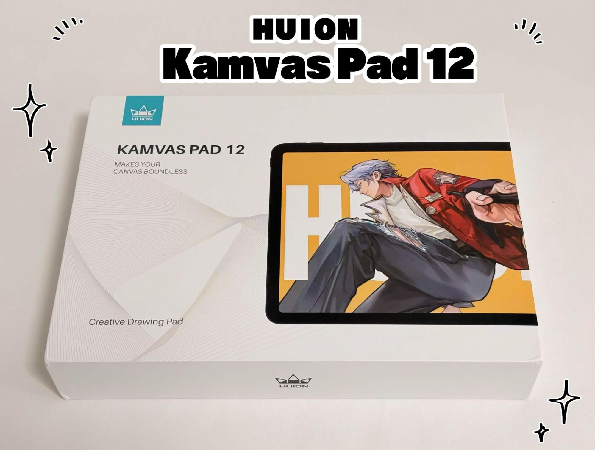 「Huion Kamvas Pad 12」レビュー・評価・感想。出先でのネーム作業やラフ描きがはかどりそう_001