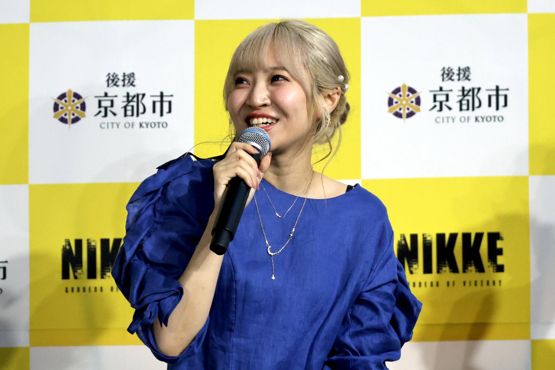 「アニス:スター」の着物を伊織もえさんが披露。「NIKKE in 京都 第2弾」発表会をレポート_006