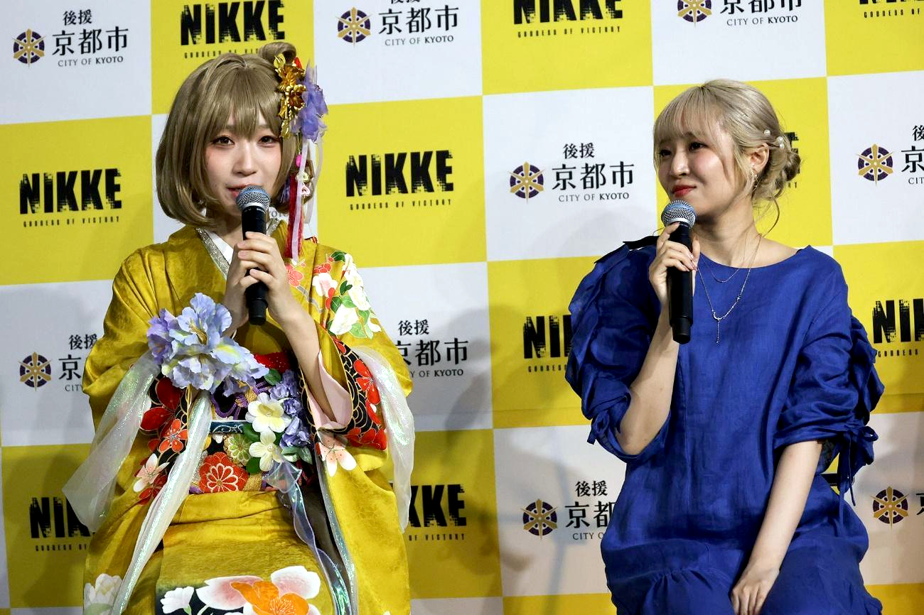 「アニス:スター」の着物を伊織もえさんが披露。「NIKKE in 京都 第2弾」発表会をレポート_007