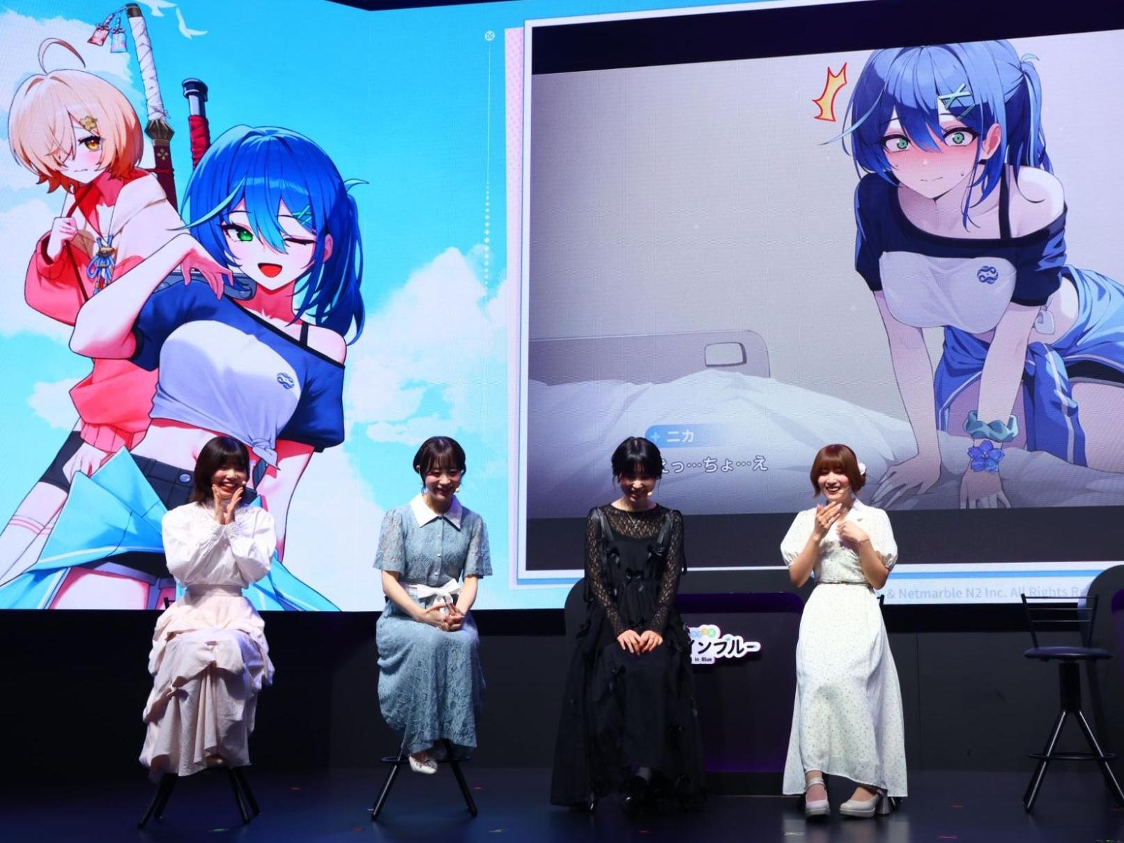 『パールインブルー』発表会レポート:太ももから銃が生えるゲームの発表会に出演してきました_017