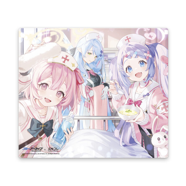 『ブルーアーカイブ』×「ふもコレ」コラボ第3弾が予約受付中。トリニティ総合学園の生徒たちでデスクが華やかに_007