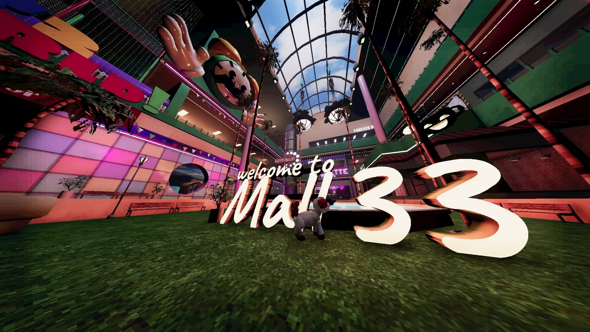 レトロ×サイケデリックな90年代風ローグライクFPS『ODDCORE』大型アップデート「モール33」を配信_004