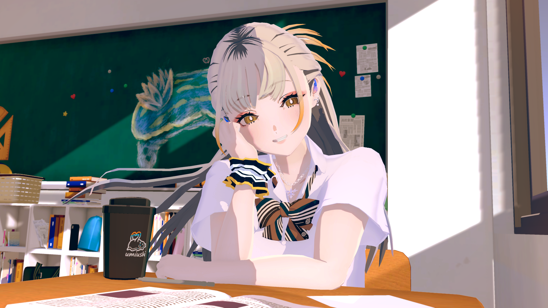 感情豊かな少女・シオイと作業通話するゲーム『Chill with You : SHIOI’s Sparkling Scenes』_006