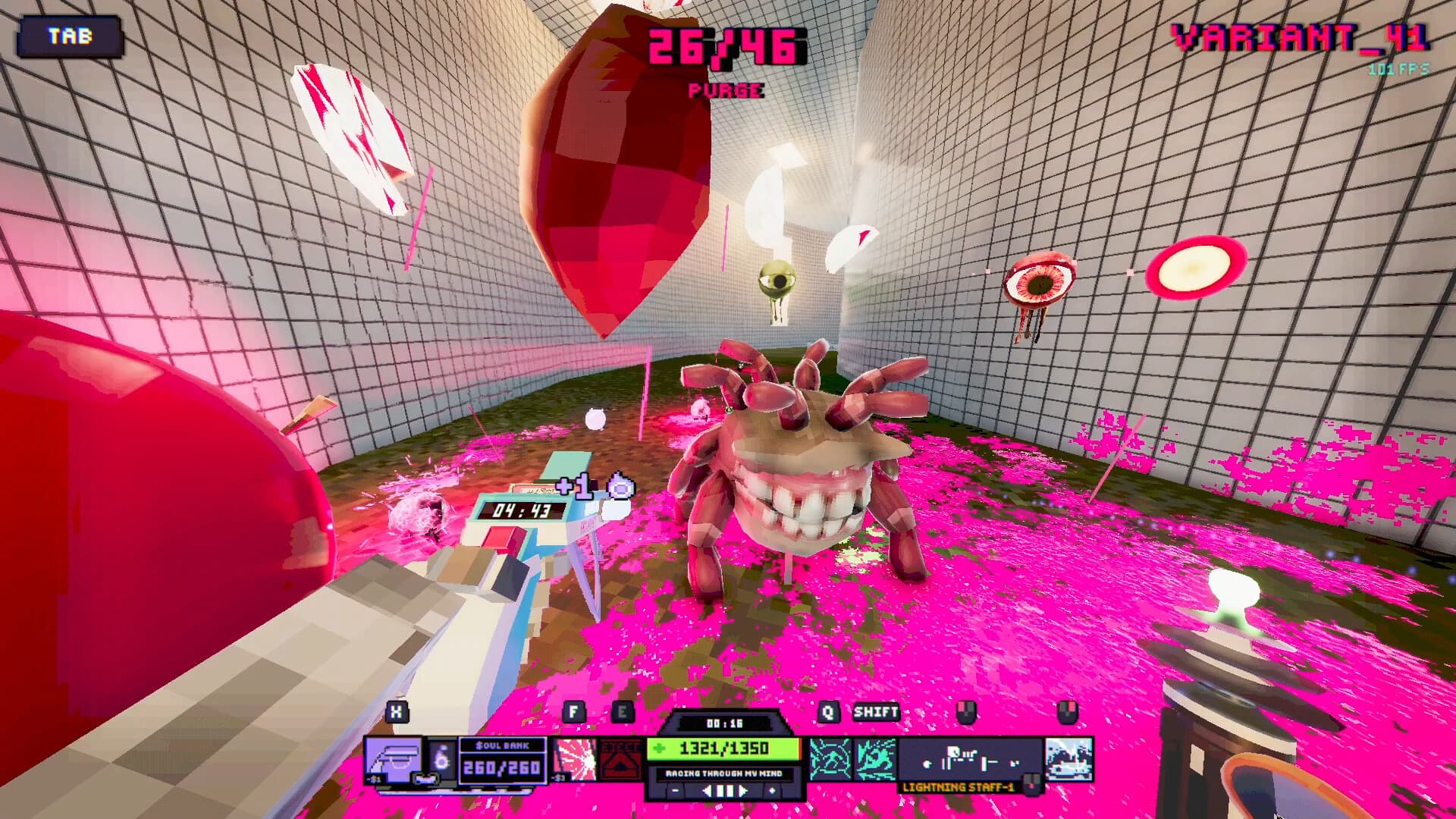 レトロ×サイケデリックな90年代風ローグライクFPS『ODDCORE』大型アップデート「モール33」を配信_005