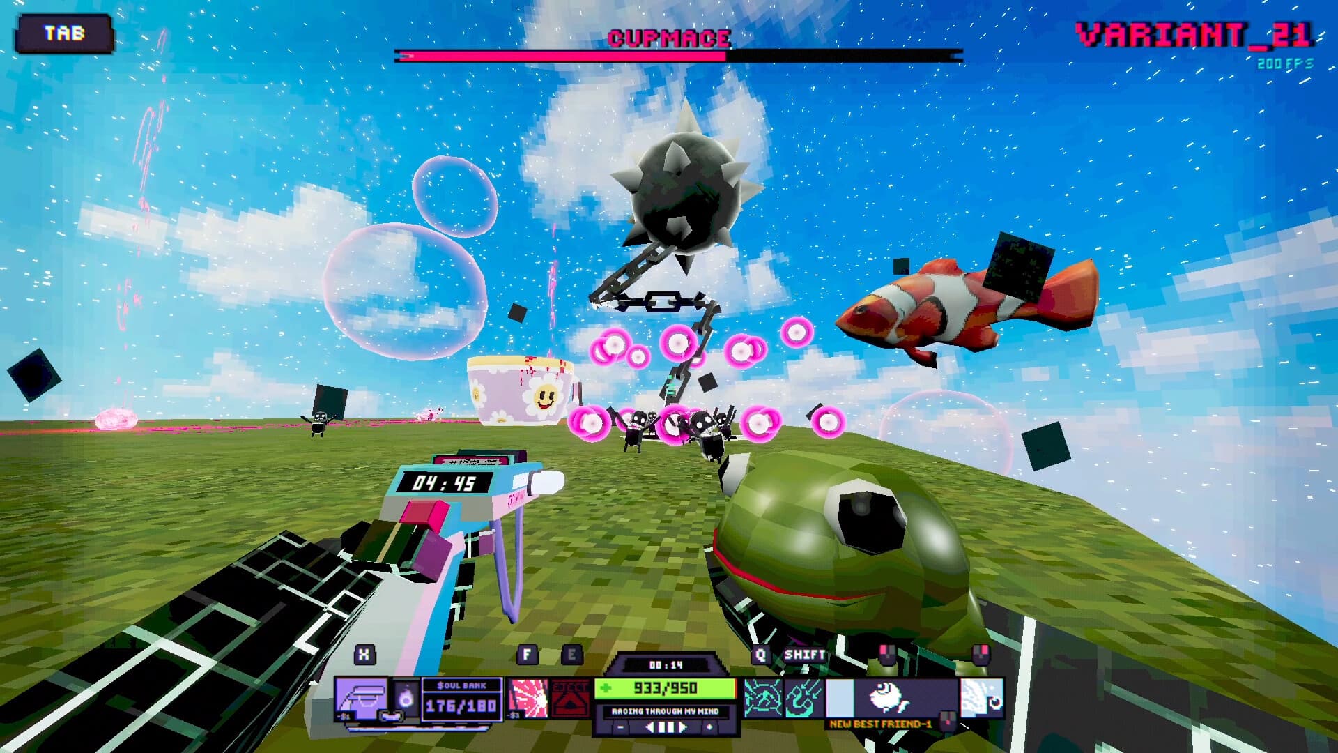 レトロ×サイケデリックな90年代風ローグライクFPS『ODDCORE』大型アップデート「モール33」を配信_008