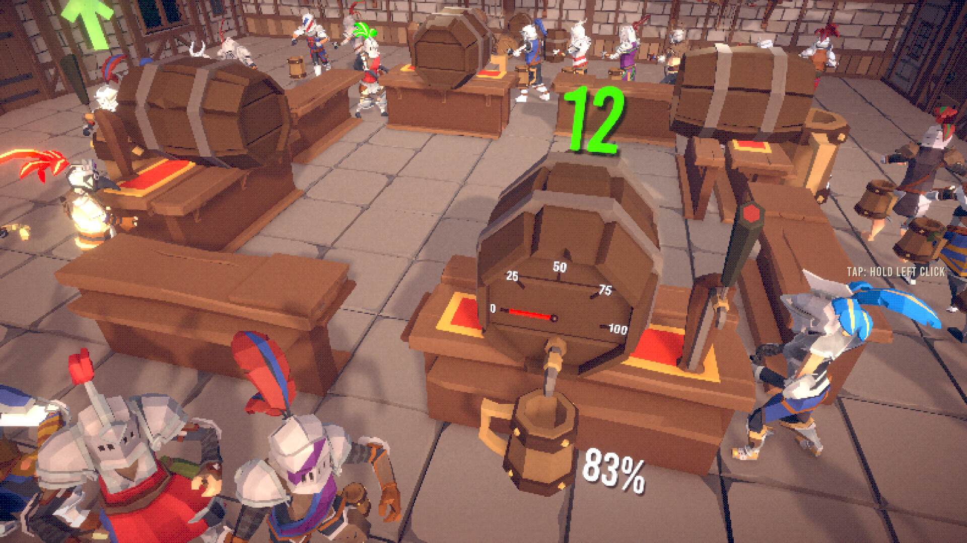 騎士に扮して危険な競技に挑むカオスなパーティーゲーム『Knight's Party』Steamストアページ公開_001