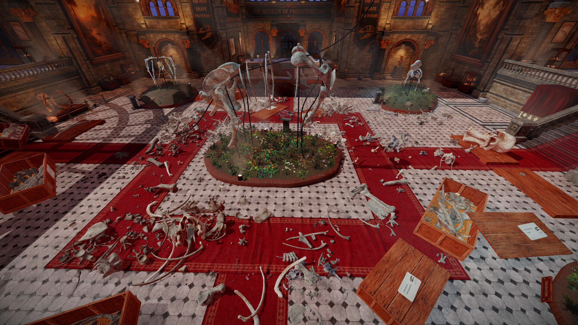“恐竜の骨格標本”を復元するゲーム『DinoBones: Tidy Up the Museum』Steamで「非常に好評」スター_003