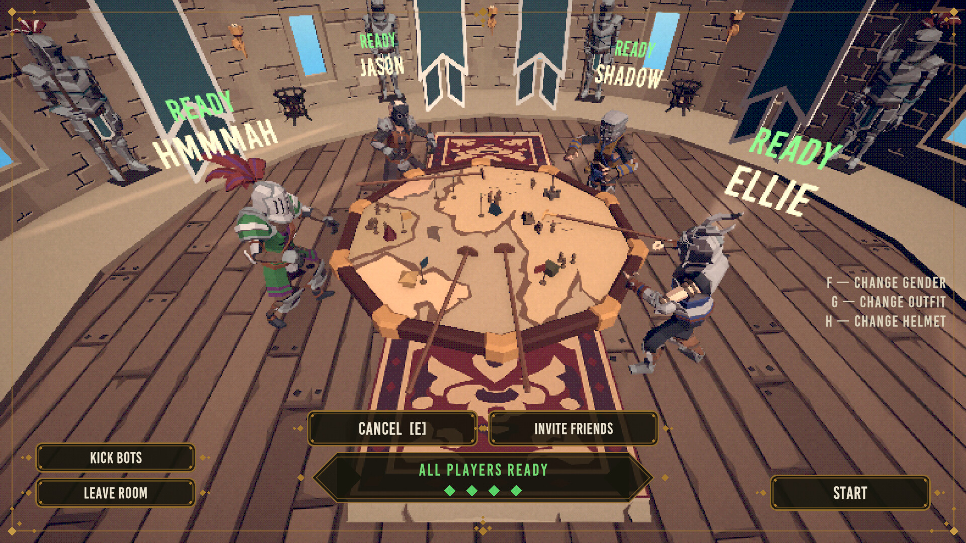 騎士に扮して危険な競技に挑むカオスなパーティーゲーム『Knight's Party』Steamストアページ公開_005