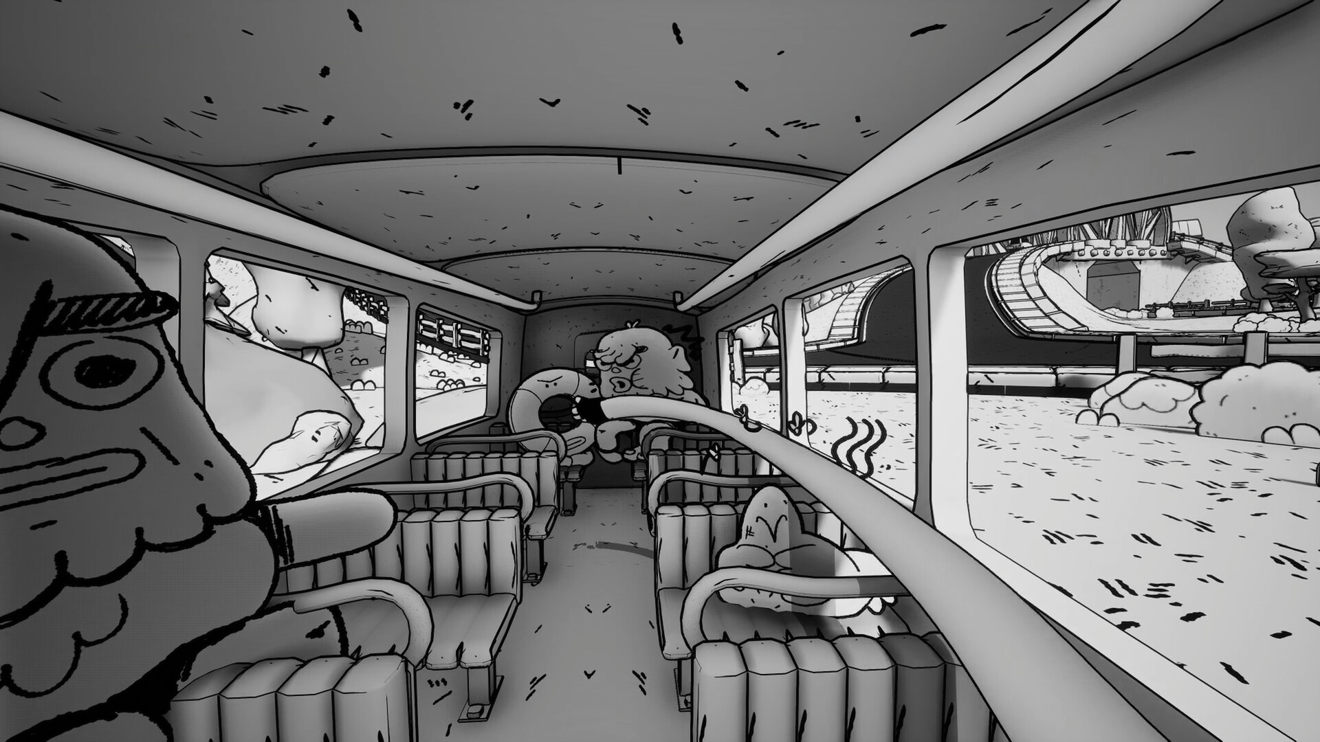 バス運転手として時間と治安を守り運行するゲーム『Thank You Bus Driver』10月15日リリース_010