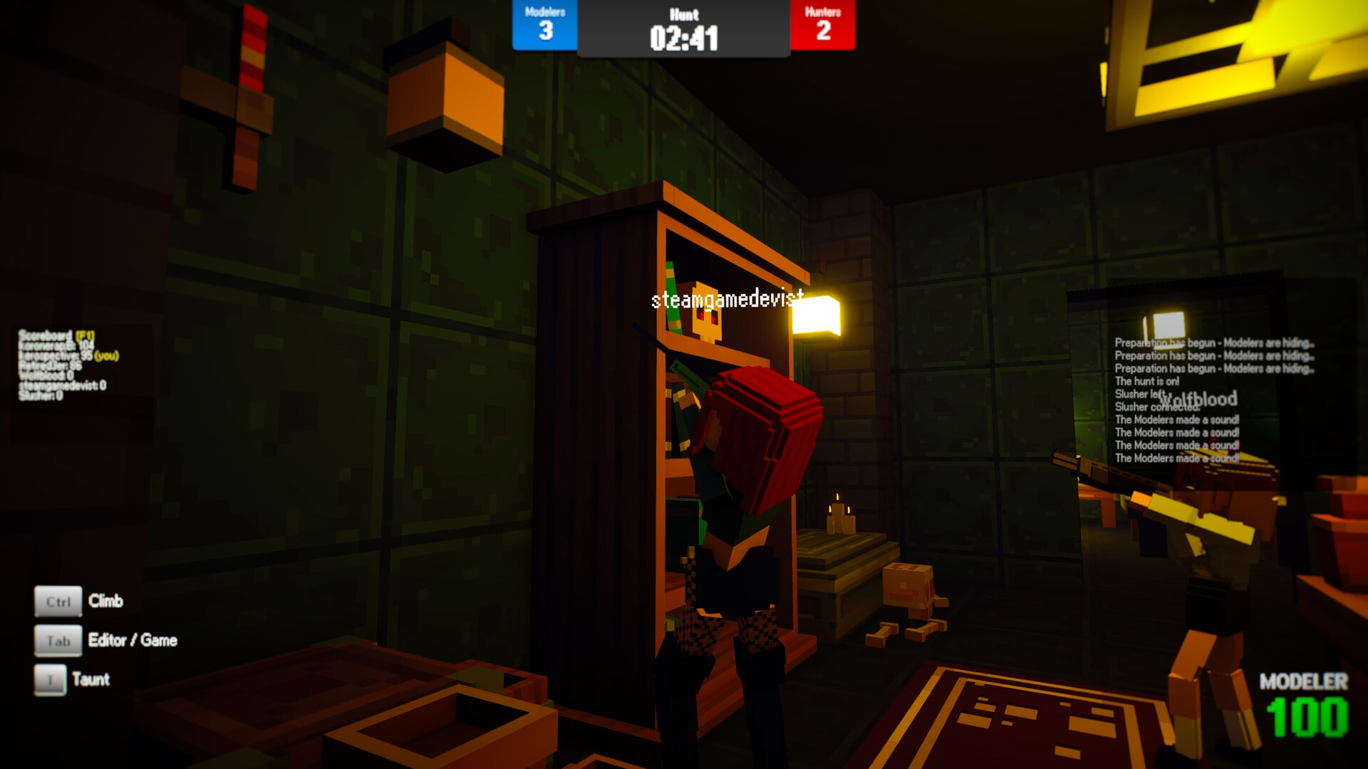 『Mimic Busters』がSteamにて10月16日にリリース。3Dモデリングツールで変装し、ハンターから隠れる_004