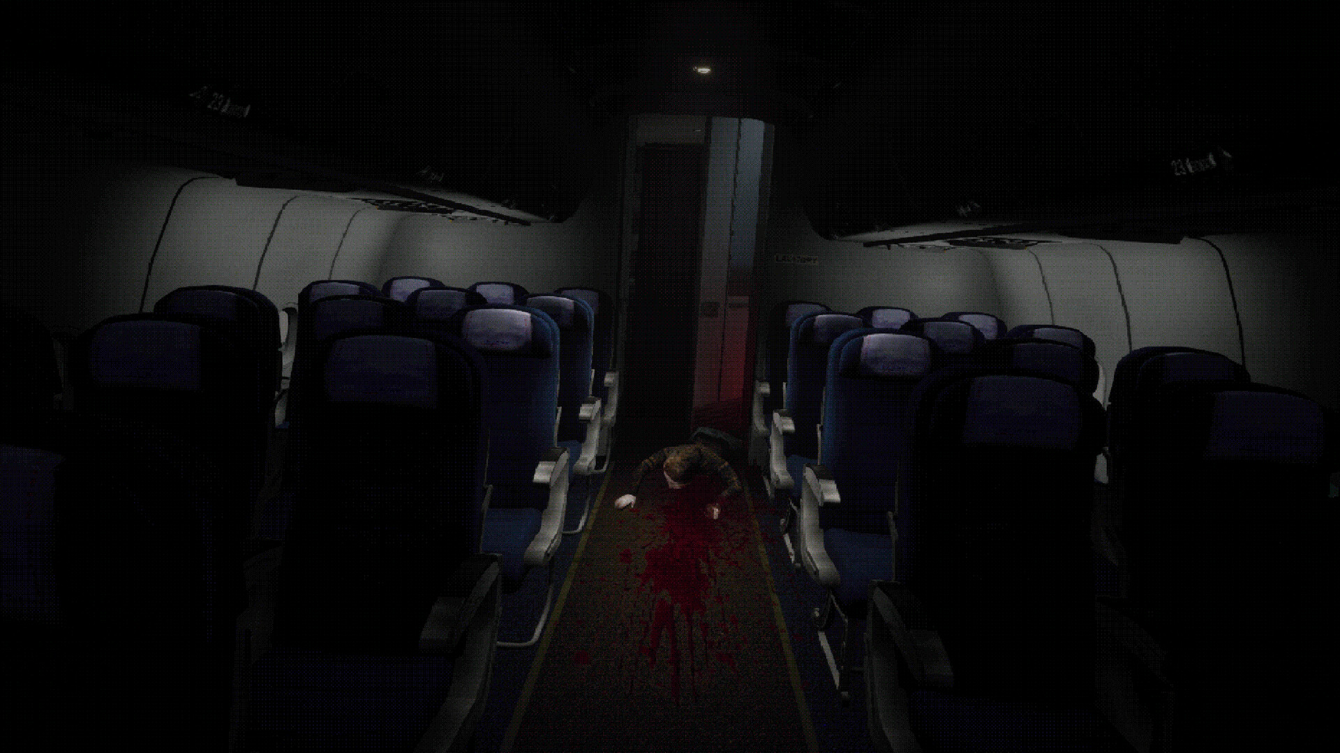 『Night Plane』の体験版がSteamにて配信中。破滅する運命にある飛行機で客室乗務員として働くホラーゲーム_004
