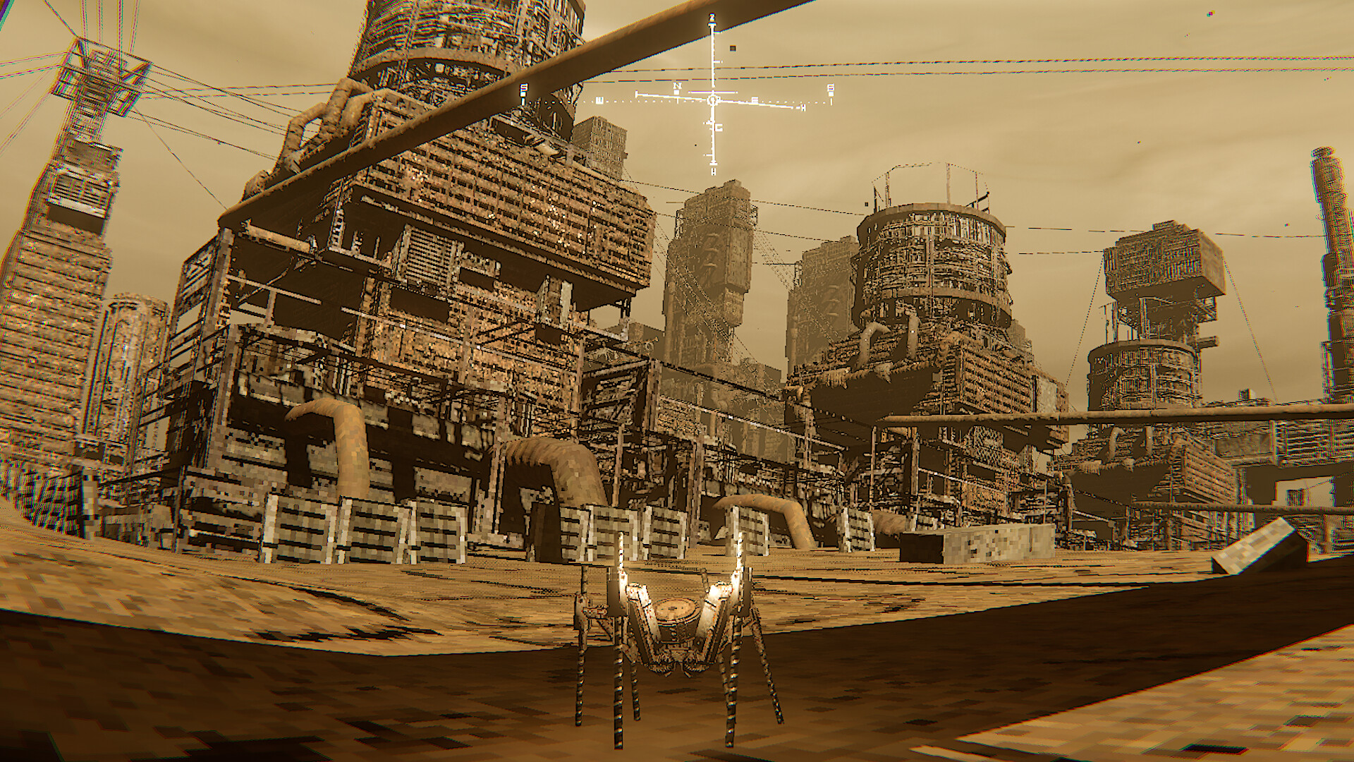 『RADIOSOL』が9月30日にSteamでリリースへ。太陽に焼かれた世界を小さな多脚ロボットとして旅する_004