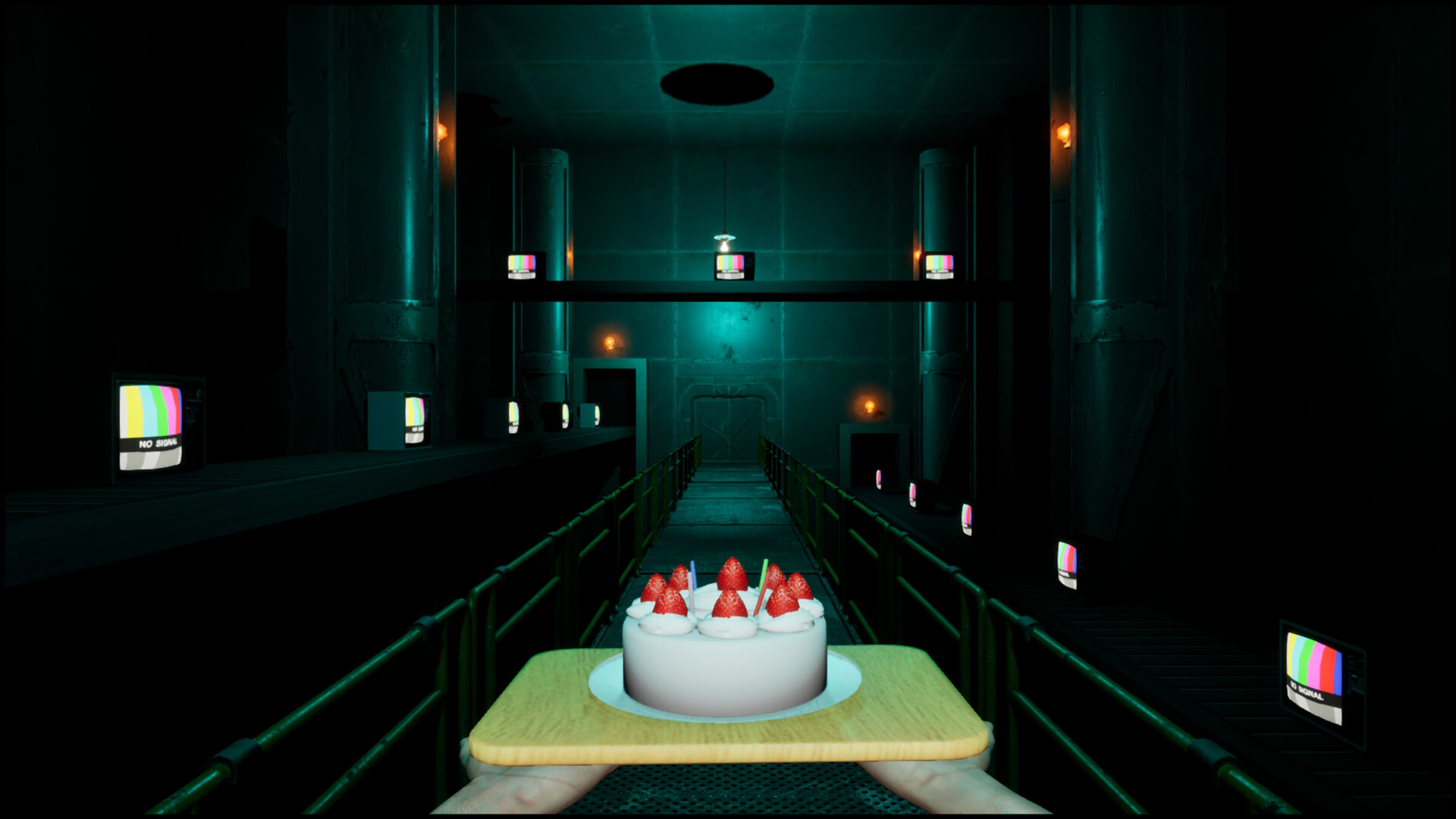 『Don't Drop The Cake』配信開始。ケーキを落とさないように運ぶホラーゲーム_005