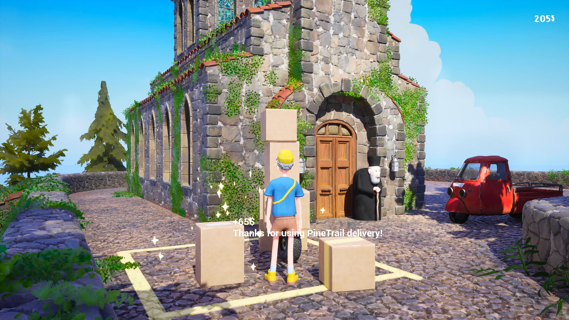 トラックで山積みの荷物を届けるゲーム『Pinetrail』Steamストアページが公開中_003