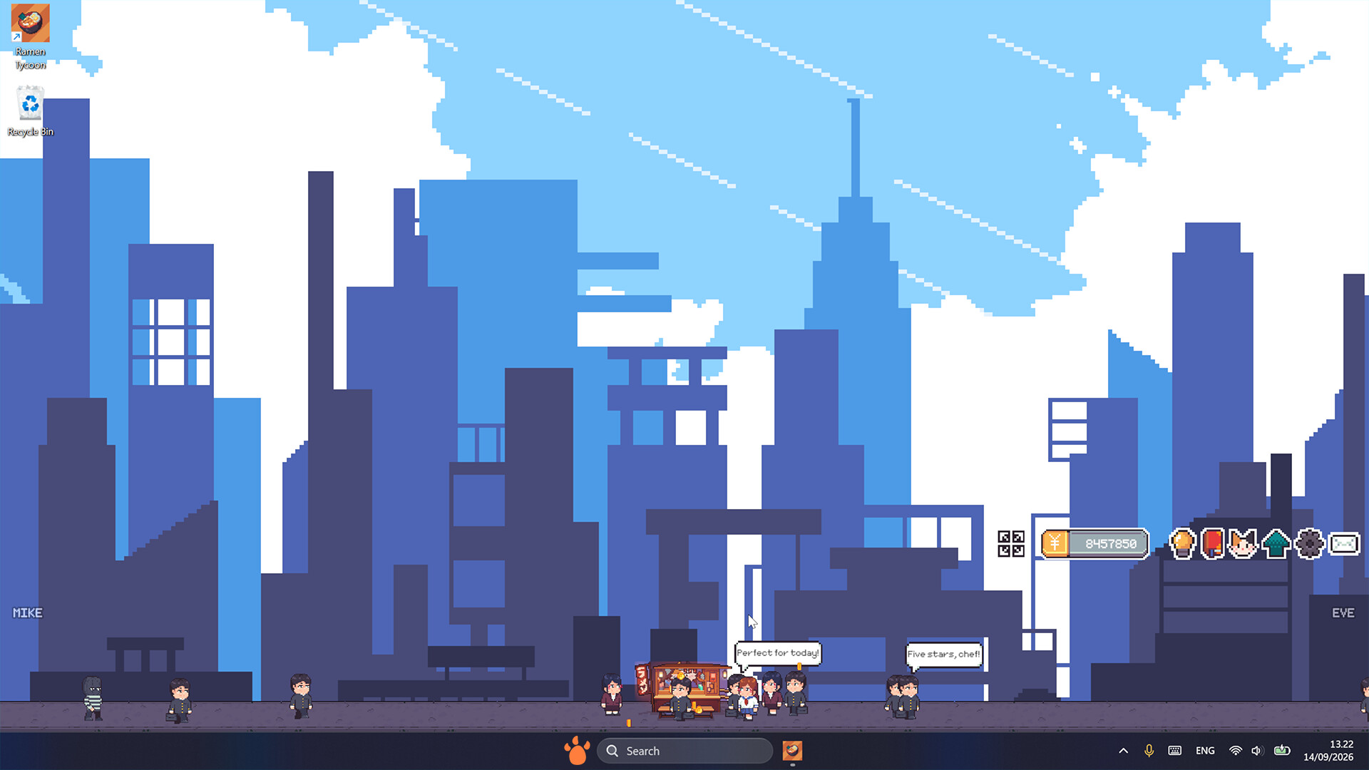 『Desktop Ramen Tycoon』がSteam向けに発表。猫が営む居心地の良いラーメン店を経営する放置系ゲーム_001