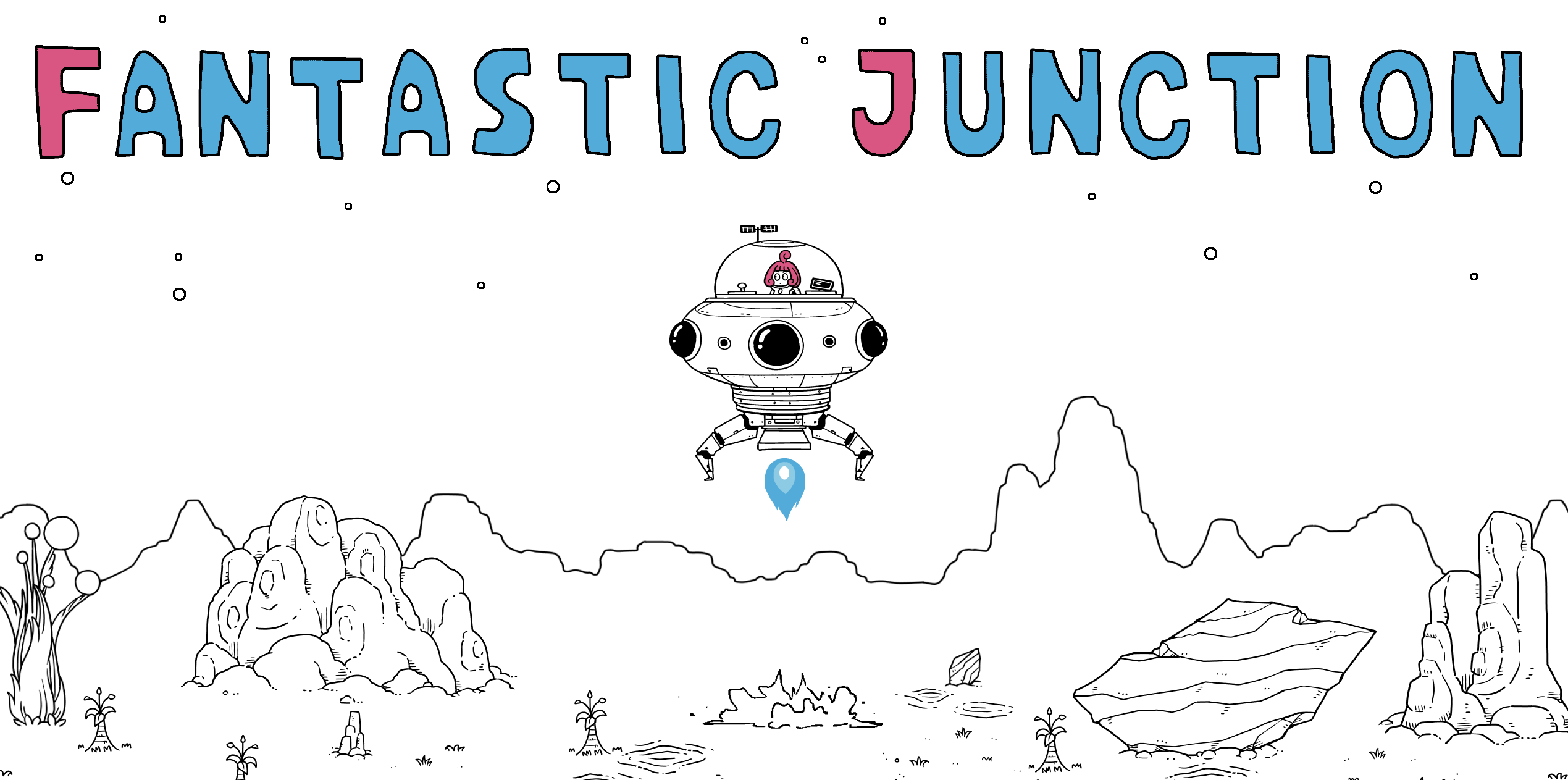 手描きアートで描かれる未知の惑星を探査するゲーム『FANTASTIC JUNCTION』Steamストアページ公開_005