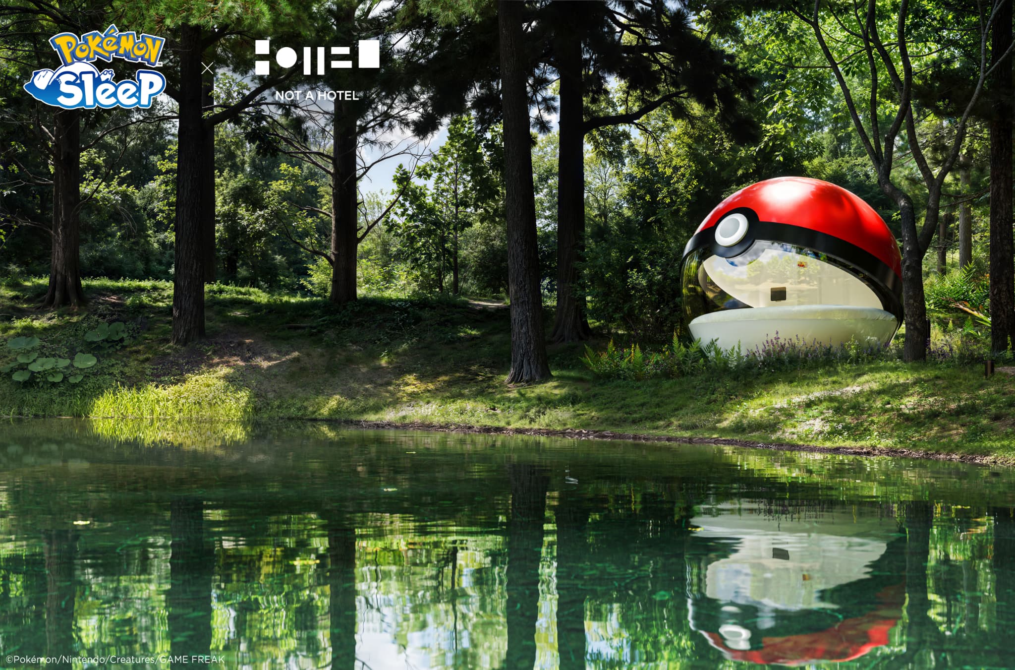 「泊まれるモンスターボール」好きなポケモンと一緒にねむる照明演出など、詳細情報が公開。抽選で宿泊券が当たるキャンペーンが開催_007