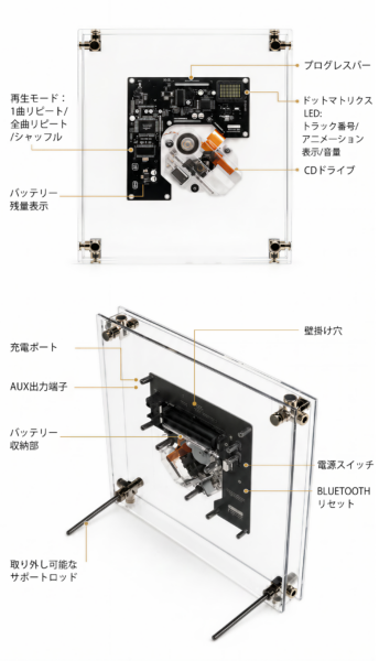 透明CDプレーヤー「SYITREN RM1」が応援購入サービス「Makuake」にて公開_013