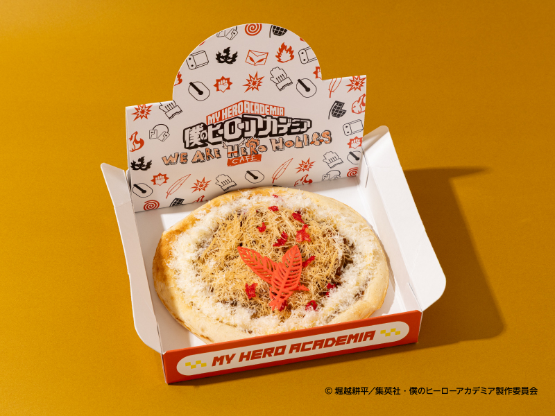 オールマイトのピザがインパクト抜群。『ヒロアカ』コラボカフェが10月16日より開催決定_016