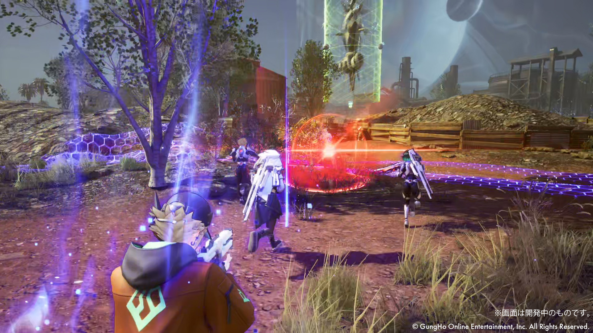 ガンホーの新作『B.L.U.E. NOVA』が2027年にSteamで発売決定。他プレイヤーとの出会いで覚醒する共闘弾幕シュター_007