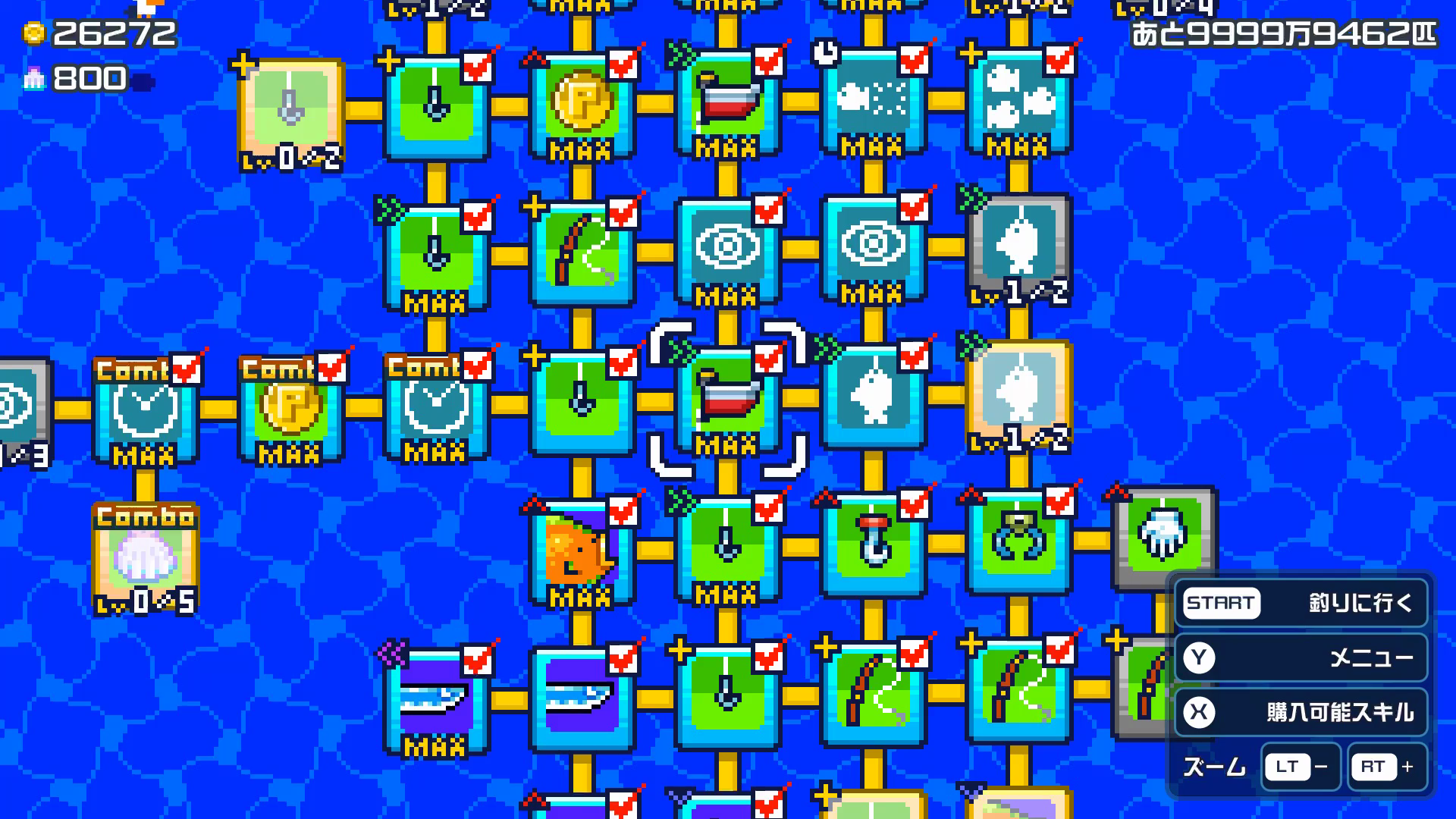 1億匹の魚“全て”を釣り上げるインクリメンタルゲーム『海の魚、ぜんぶ釣る』Steamストアページが公開_006