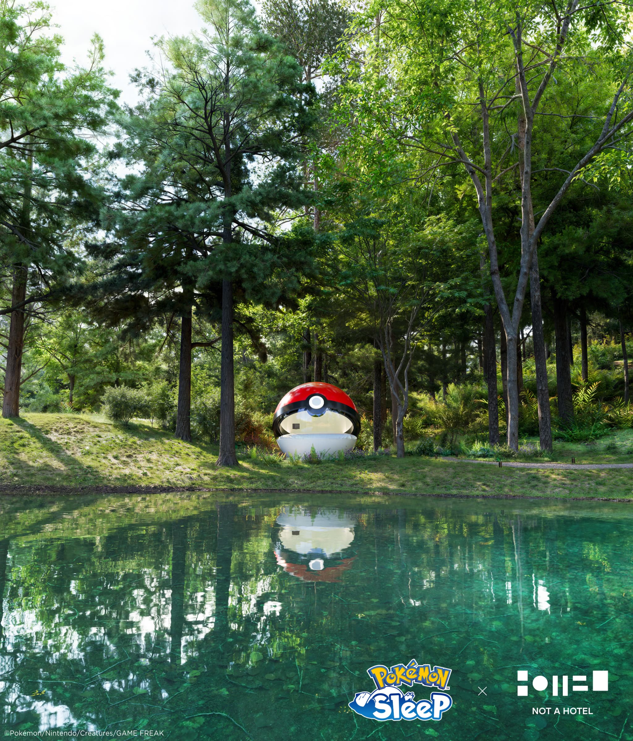 「泊まれるモンスターボール」好きなポケモンと一緒にねむる照明演出など、詳細情報が公開。抽選で宿泊券が当たるキャンペーンが開催_008