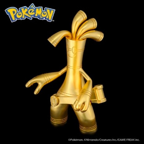 『ポケモン』純金製のサーフゴーが“154万円”で販売へ_001
