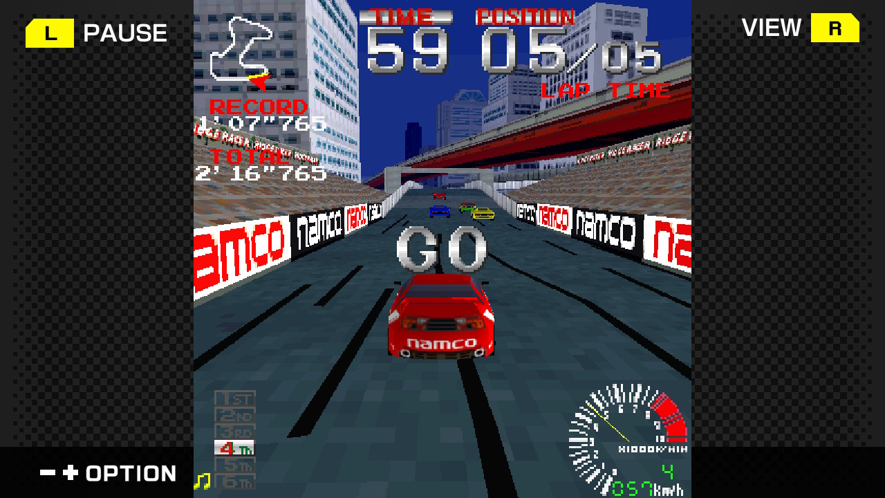 フィーチャーフォン版『リッジレーサー』復刻。2003年に配信された3Dレースゲーム
_005