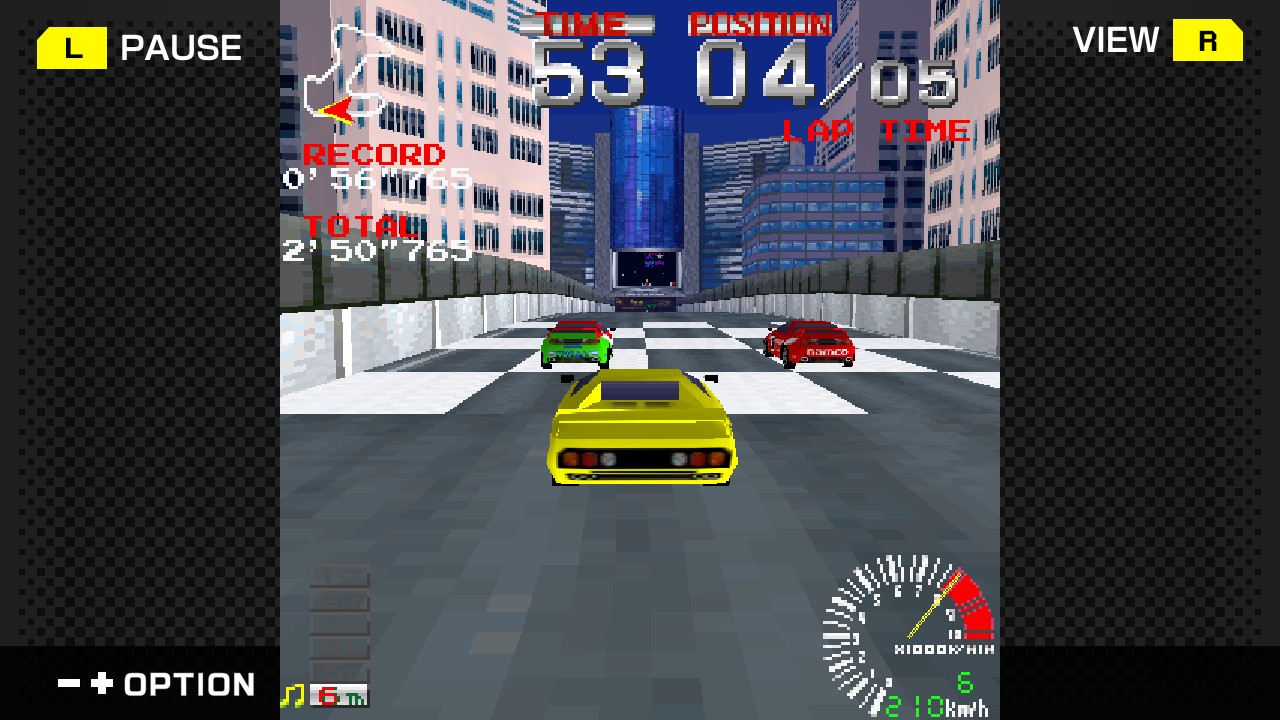 フィーチャーフォン版『リッジレーサー』復刻。2003年に配信された3Dレースゲーム
_006