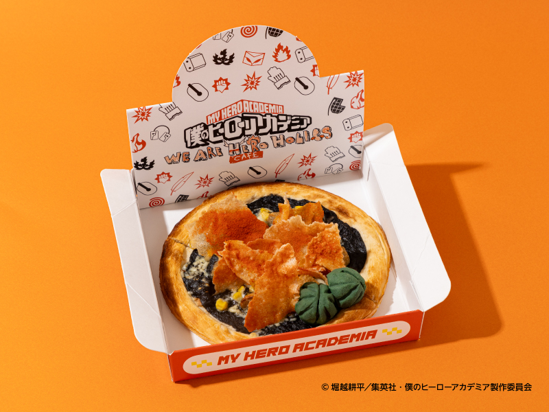 オールマイトのピザがインパクト抜群。『ヒロアカ』コラボカフェが10月16日より開催決定_011