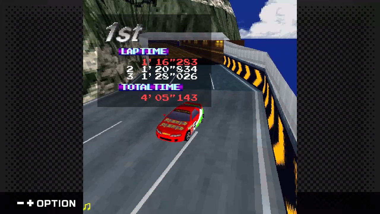 フィーチャーフォン版『リッジレーサー』復刻。2003年に配信された3Dレースゲーム
_008
