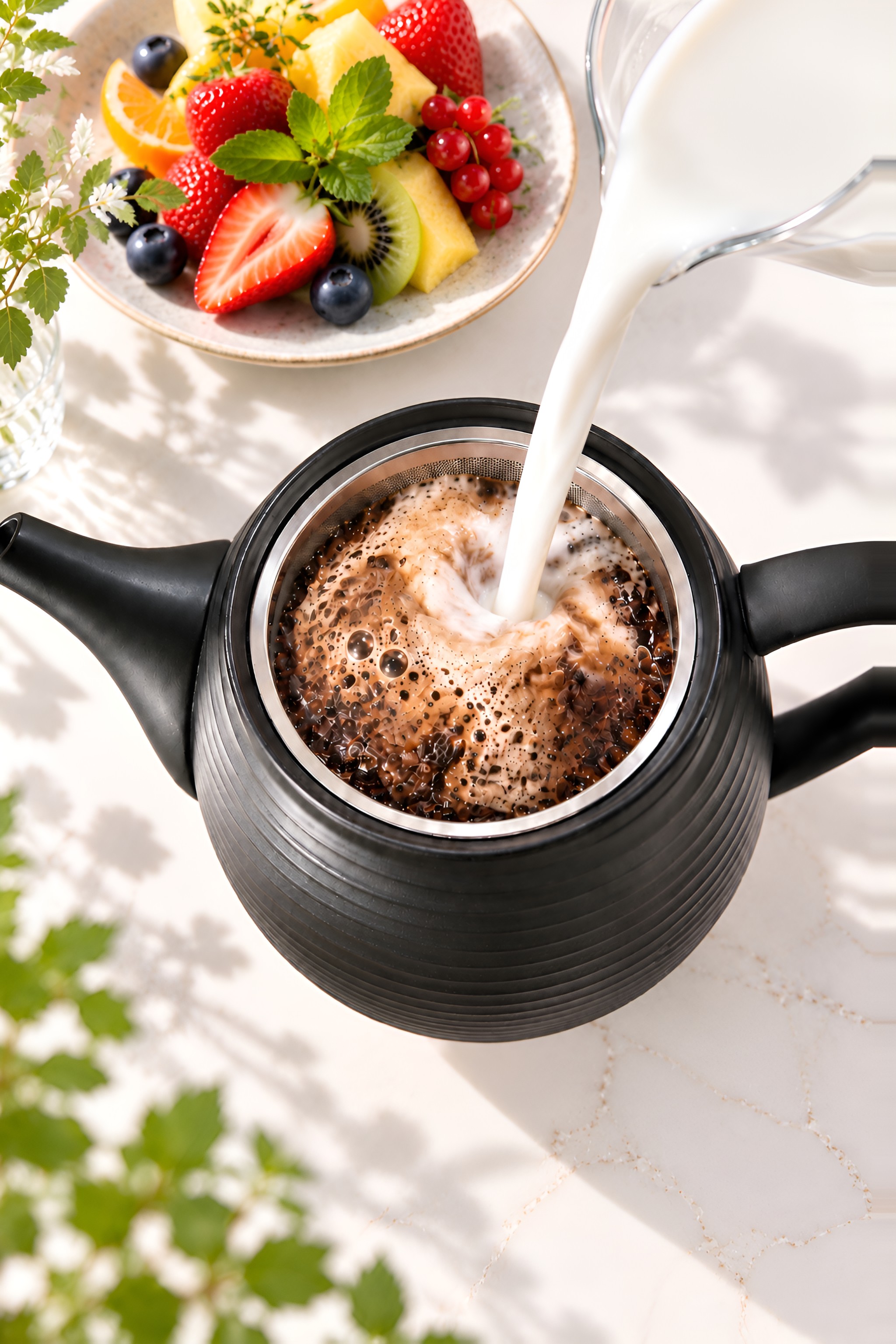 カフェオレ専用の“バリスタ急須”が誕生。ミルクでコーヒーを抽出するから“薄まらない”濃厚なカフェオレが味わえる_007