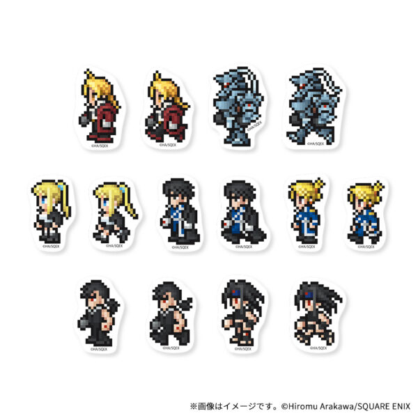 『鋼の錬金術師』Dot Artグッズの発売が決定。ドットアートの匠・渋谷員子氏が手がけたドットアートを使用_019