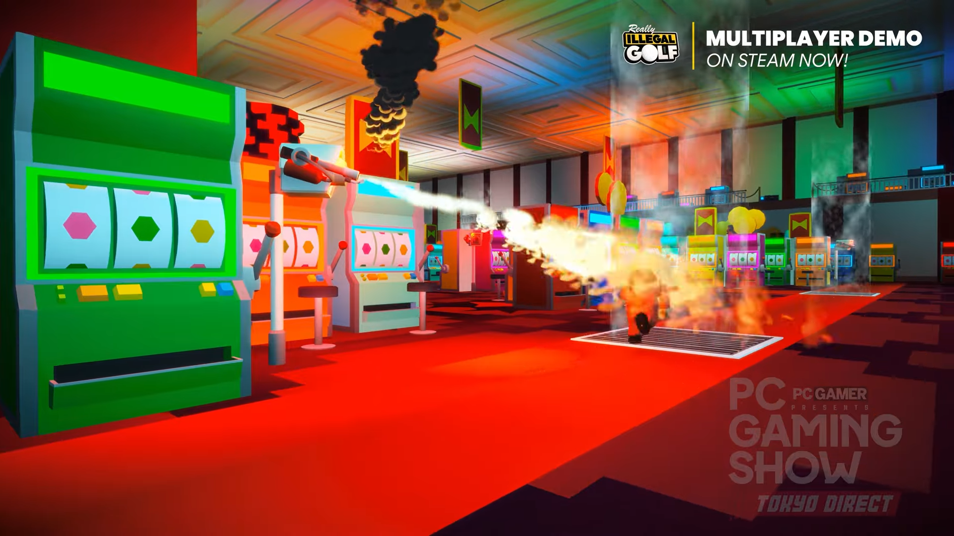 『Really Illegal Golf』新映像が公開。あらゆる場所で“危険すぎるゴルフ”をプレイするゲーム_002