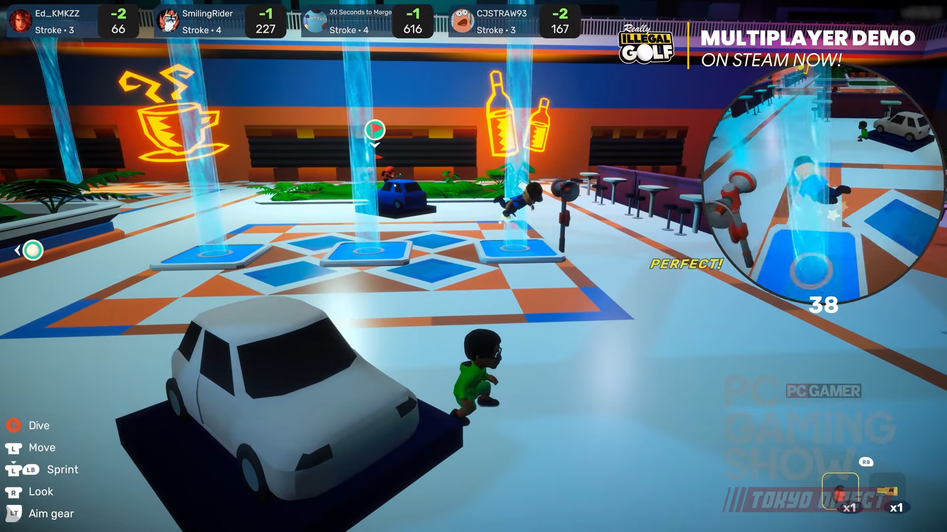 『Really Illegal Golf』新映像が公開。あらゆる場所で“危険すぎるゴルフ”をプレイするゲーム_001