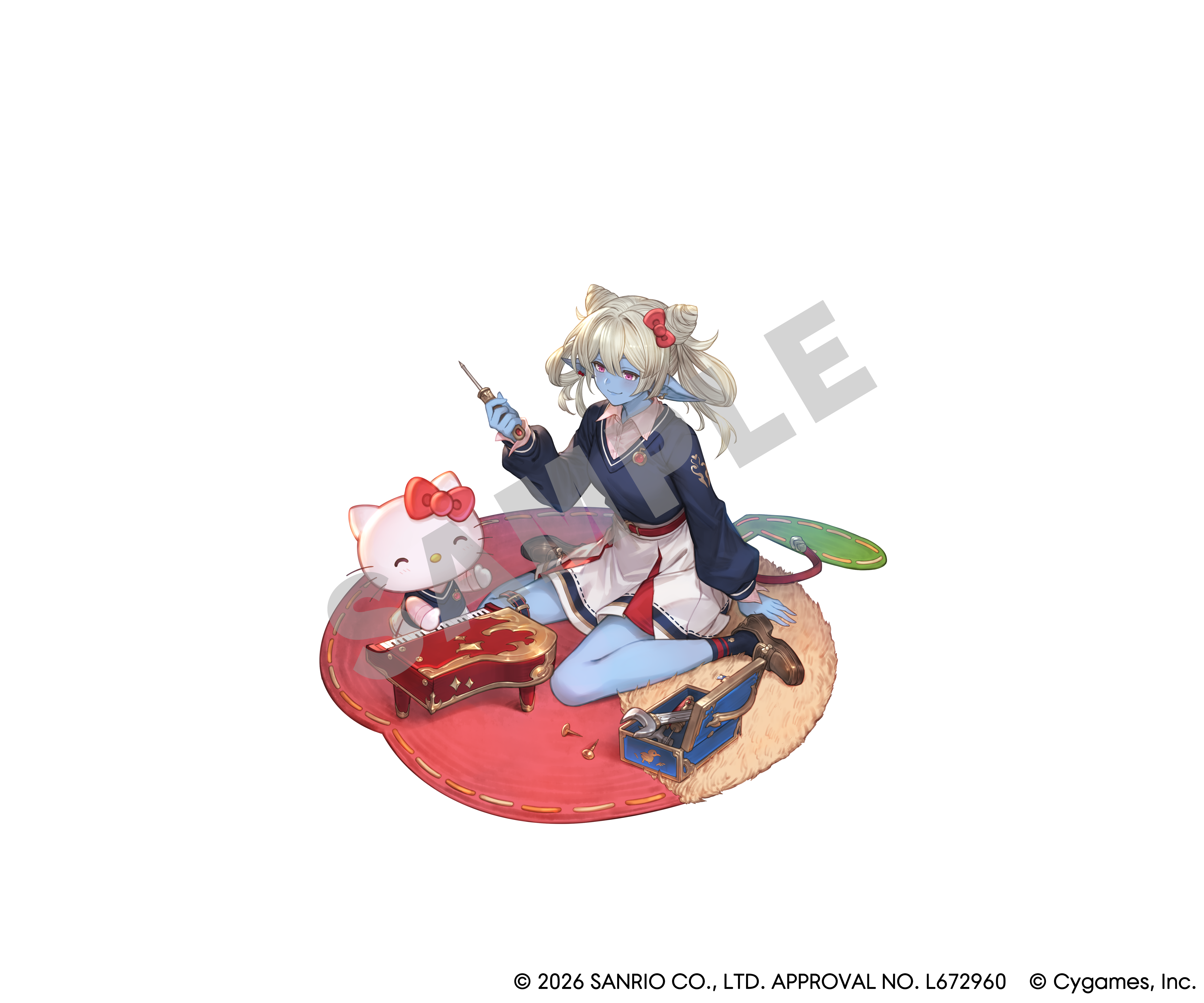『グランブルーファンタジー』と「サンリオキャラクターズ」のコラボイラスト8組を初公開_002
