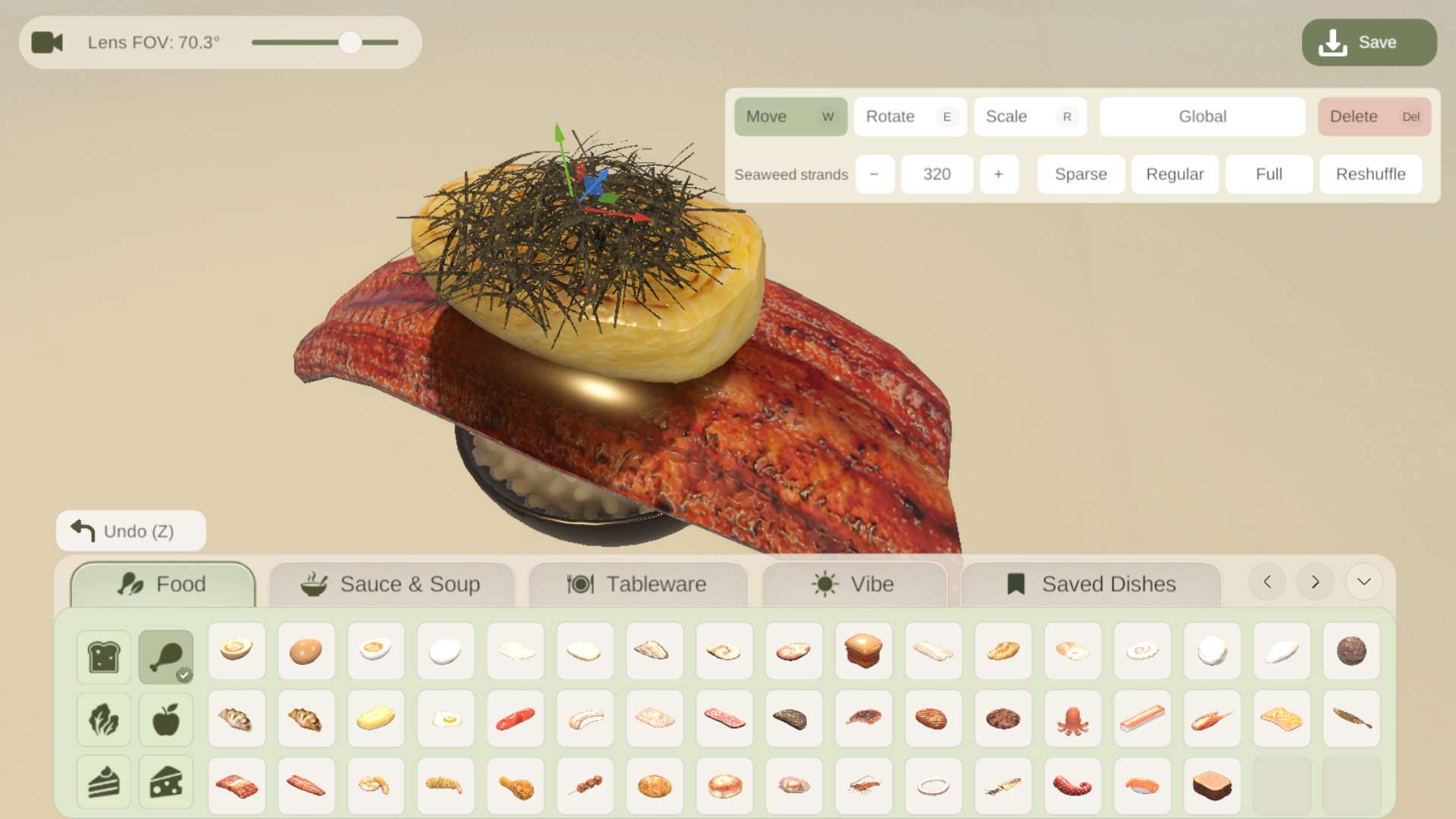 『Oh! my Table』の体験版が公開。料理の盛り付けサンドボックスゲーム_010