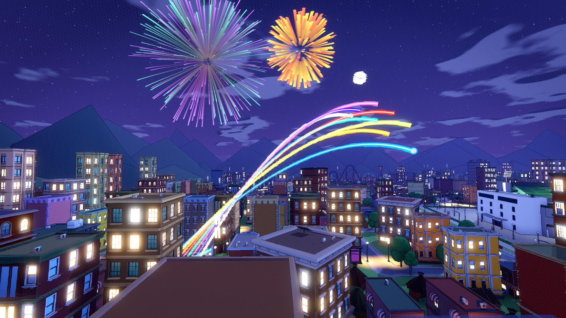 街全体がゴルフコースになるパーティーゲーム『Crazy City Golf』無料体験版がSteamで配信開始_002